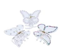 minkissy 3pezzi Fermagli Per Clip Piccole Per Acconciature Accessori Per Donne e Ragazze Per Makeup Lavarsi