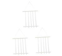 minkissy 3pezzi Organizer Da Parete Per Fermagli e Accessori Per Scaffale Decorativo Per Stanza Bambina Facile Da Installare Stile