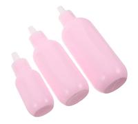 minkissy 3pezzi Tubi Cosmetici Vuoti Da Viaggio in Plastica Per Lozione e Shampoo Contenitori Riutilizzabili Per Detergenti Per e