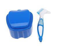 minkissy 3sets Scatole Per Dentiera Portatile Per La Conservazione e La Dentali