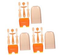 minkissy 3sets Spazzolini Silicone Per e Della Lingua Strumento Per La Orale Del Per Buone Abitudini