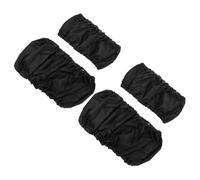 minkissy 4 Copriruote per Carrozzina Copertura e Antipolvere per Ruote Design Pratico e Portatile Compatibile con Diverse Ruote