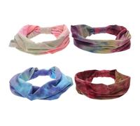 minkissy 4 Fasce Sportive Per Ragazze Accessori Per Capelli Retrò Fasce Per Ragazze Accessori Per Capelli Yoga