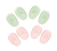 minkissy 4 Paia Protezioni Auricolari in Silicone Per Tinture Per Chioma Resistenti Al Cuffie Unisex Per Protezione Durante Styling Copriorecchie Morbidi e Riutilizzabili