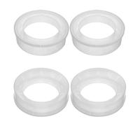 minkissy 4 Pezzi Anelli di Ricarica per Secchio Pannolini Bianco Sacchetti Sostitutivi Resistenti e Antiperdite per Smaltimento Facile in Bagno e Nursery