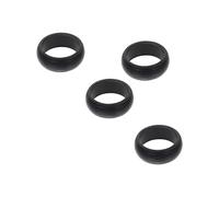 minkissy 4 Pezzi Anelli Sportivi Da Uomo Elasticizzati Per Palestra Anelli Di Per Fasce Di Gomma Per Gioielli Fasce Per Esterni Copri Supporto In Silicone Spesso