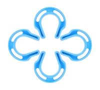 minkissy 4 Pezzi Fermaporta Sicurezza in Ldpe Anti-schiacciamento Dita | Installazione senza Attrezzi, Uso Domestico, Aiuta a Evitare che Piccoli Restino Chiusi Dentro