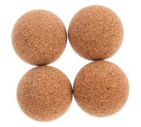 minkissy 4 pezzi Palline in Sughero per Calcio Balilla Piccole Palline di Ricambio per Tavolo Foosball Interno Superficie Liscia e Leggera per Gioco Domestico e Ricreazione