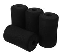 minkissy 4 Pezzi Rulli di Schiuma per Esercizi Copertura in Gommapiuma per Allenamento Posturale, Pilates e Panca Addominali a Casa Ricambi per Attrezzi Palestra e Macchine Fitness