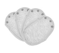 minkissy 4 Pezzi Tutina Per Neonato Con Bottoni A Pressione Doppio Imbottitura in Morbido Cotone Facile Da Indossare Per Neonato/bambina