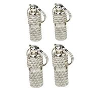 minkissy 4 Pz Medaglietta Di Riconoscimento Targhette Per Indirizzi Di Animali Domestici Targhette Identificative Per Cani e Per Prodotti Per Animali Metallo Capsula