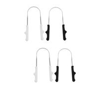 minkissy 4 Pz Pulisci-lingua raschietti per lingua in utensili raschietto lingua tongue scraper strumento per raschiare la lingua orale pulitore orale Manuale raschietto per lingua