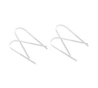 minkissy 4 Pz raschietto per lingua prodotti per la pulizia raschietto per la pulizia della lingua portatile tongue scraper forniture odontoiatriche forniture per l'igiene orale Silver