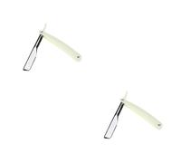 minkissy 4 Pz Rasoio Per Barba Barbiere Macchina Da Caffè Macchine Da Barba Per Portacoltelli Maquinilla De Afeitar Para Hombre Macchina Per Rasurar De Hombres Stilista Bianca Uomo Metallo