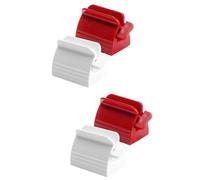 minkissy 4 Pz spremi dentifricio distributore di spazzolini da denti spremiagrumi per tinture per spacciatore di dentifricio spremiagrumi manuale avvolgitore di dentifricio