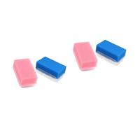 minkissy 4 Pz Tocca La Spazzola Per Massaggi Strumento Sensoriale Tattile Bambini Spazzola Esfoliante Per Il Corpo Culla Bambino Tocco Plastica Più Spugna Spazzola Da Bagno