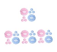 minkissy 4 Set Di Cappelli Da Cuoco Elastici Multifunzionali Da Cucina Cappelli Da Lavoro Per Donne Cuffie Per Dormire 8 Pezzi*4