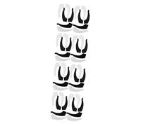 minkissy 4 Set Di Supporti Per Occhiali Alla Moda E Sicuri - Supporti Per Occhiali Con Cinturino Per Orecchie in Silicone Come Per La Famiglia 6 Paia * 4