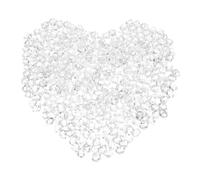 minkissy 400 Pezzi Blocchi di Ghiaccio Finti in Plastica con Eccellente Trasparenza e Design Realistico, Come Decorazioni per Feste e Oggetti Fotografici Creativi