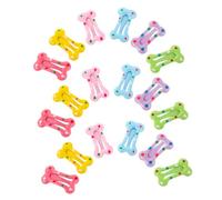 minkissy 40pezzi Fermagli per Capelli Mini Forma di Osso per Bambine Colori Caramella Pois Forcine per Capelli Fini Accessori per Feste e Uso Quotidiano