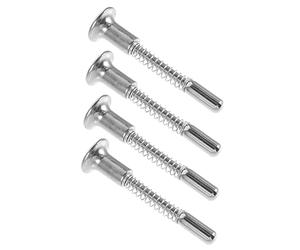 minkissy 4pezzi Chiusure Molla Per Sponde Culla Chiavistelli Molla Per Culla e Letto Accessori Di Fissaggio Per Mobili Senza Attrezzi Professionali