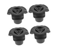 minkissy 4pezzi Coprigambe in Gomma Per Stampelle Protezione Antiscivolo Per Gambe Delle Stampelle Adatto Per Pavimenti Duri Come Legno e Piastrelle