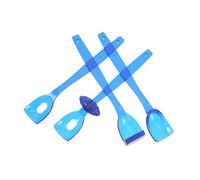 minkissy 4pezzi Cucchiai Per Allenamento Linguale Per Ragazza Strumenti Per Logopedia e Sviluppo Della Parlata Esercizi Per La Coordinazione Orale e Sensibilità Blu