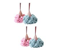 minkissy 4pezzi Esfoliante Gelato Per Doccia Loofah Morbida Per Per Bagno Rinfrescante e