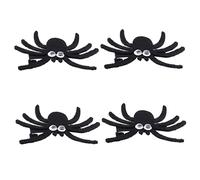 minkissy 4pezzi Fermaglio Per Di Nero Per Ragazzo Ragazza e Adulti Per Feste Di Halloween e Cosplay Leggero e Confortevole Aggiunge Un Tocco Classico Al Costume Per Regali e Abbinamento