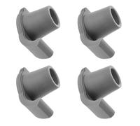 minkissy 4pezzi Sci Sliders per Walking Frame Replacement Anti-slip Skis Walker Accessories For Elderly Foldable Feet For Walking Sticks Indoor And Outdoor Mobility