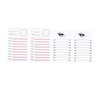 minkissy 4pezzi Vassoio Per Innesto Ciglia in Acrilico Supporto Per Vassoio Ciglia Piastra Manuale Per Di Per Extension Adatto Per Uso Domestico Salone