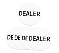 minkissy 5 pezzi Gettoni Bingo per Gioco da Tavolo Fiches Poker Professionali Dischi Contatori Leggeri e Durevoli per Dealer