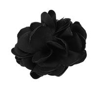 minkissy 5 Pezzi Spilla a Fiore Annata Rosa Sciarpa Di Seta Spille Da Donna Spilla Per Le Donne Fiore Per Spille Di Nozze Per Vestiti Per Le Donne Black Tessuto