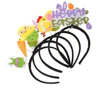 minkissy 5 Pz fascia pasquale easter bunny accessori per per ragazze fiocchi per per ragazze Copricapo per la festa di Pasqua Fascia per festa di compleanno provato