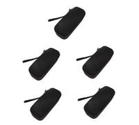 minkissy 5 Pz Scatola Per Spazzolini Elettrici Raggiungere L'impresa Dello Spazzolino Da Denti Custodia Da Viaggio Rigida Per Spazzolino Da Denti Supporto Uv Kit Prodotti Black Panno Oxford