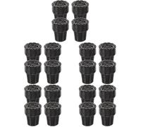 minkissy 5 Set Consigli Per Camminare Bastoncini Da Trekking Per L'escursionismo Bastoncini Da Trekking Con Punta Antiscivolo Copri Piedi Per Bastoncini Da Trekking Resina Pvc 4 Pezzi * 5