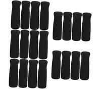 minkissy 5 Set Stampelle Per Le Ascelle Galleggiante Tubolare Ruota Portatile Forte Deambulatore Per Anziani Impugnature Per Stampelle Parti Della Stampella Spugna Black 4 Pezzi * 5