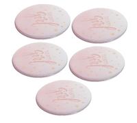 minkissy 50 Pezzi Decorazione del badge compleanno distintivo rotondo perni ragazze spillo distintivi il genere rivela idee badge shower per i nuovi genitori rosa