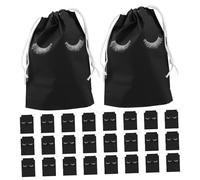 minkissy 50pezzi Borsa Per Imballaggio Accessori Per Bagnoschiuma Confezione Organizer in Plastica Per Gioielli Per Viaggi Piccole Imprese