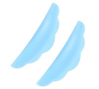 minkissy 5paia of Reusable Silicone Eyelash Perm Gaskets Eye Pasters for Eyelash Extensions Easy to Use and Clean for Lash Lifting and Grafting