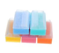 minkissy 5pezzi Spazzola Morbida in Spugna Per Capelli Ragazzo Ragazza Ragazza Da Spazzola Per Crosta Lattea Pulizia Capelluto Ragazzo Spugna Da Bagno Per