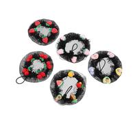 minkissy 5pezzi Strumenti per Chignon da Danza Retina per Capelli Ciambella per Danza Classica Copri Chignon Riutilizzabile Leggero per Feste Festival e Spettacoli