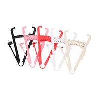 minkissy 5pezzi Strumento per Misurare il Grasso Corporeo Calibro per Pliche Cutanee Strumento di Misurazione Portatile per Corpo