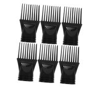 minkissy 6 pezzi Bocchette Diffusore per Phon Pettine Denti Larghi per Asciugatura e Styling Accessori Leggeri e Portatili per Tutti i Tipi Domestico e Salone