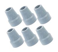 minkissy 6 Pezzi Tappetino Antiscivolo Per Stampelle Per Anziani Slider Per Tavolo E Sedia Espansore Per Stelo Valvola Cuscinetti Fissi Cuscinetti Antiscivolo Lama Molla Trasparente