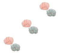 minkissy 6 Pz cuffia da cuffia cuffie cappello impermeabile shower cap tappi bidet tappo bidet stampa berretto per berretto da notte Le signore cpe