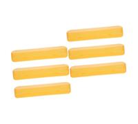 minkissy 6 Pz Set di di dentifricio custodia per spazzolino da viaggio contenitore per spazzolini da denti custodia per spazzolino da denti per viaggiare portaspazzolini pp Yellow