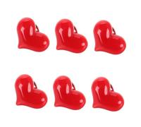 minkissy 6 Spille A Forma Di Cuore Rosso Per Spille Smaltate Per Spille Per Spille Per Spille A Forma Di Cuore Spille Carine