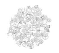 minkissy 60pezzi Forcine Per Capelli Spirale Strass in Accessori Per Capelli Da Sposa Per Matrimonio e Feste Fermagli Per Perle