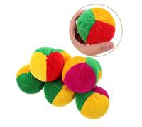 minkissy 7 Sacchetti Sabbia Colorati per Giocattoli Sportivi per Coordinazione Mano Occhio Palline da Leggere e Compatte per Giochi Estivi e Attività Sensoriali